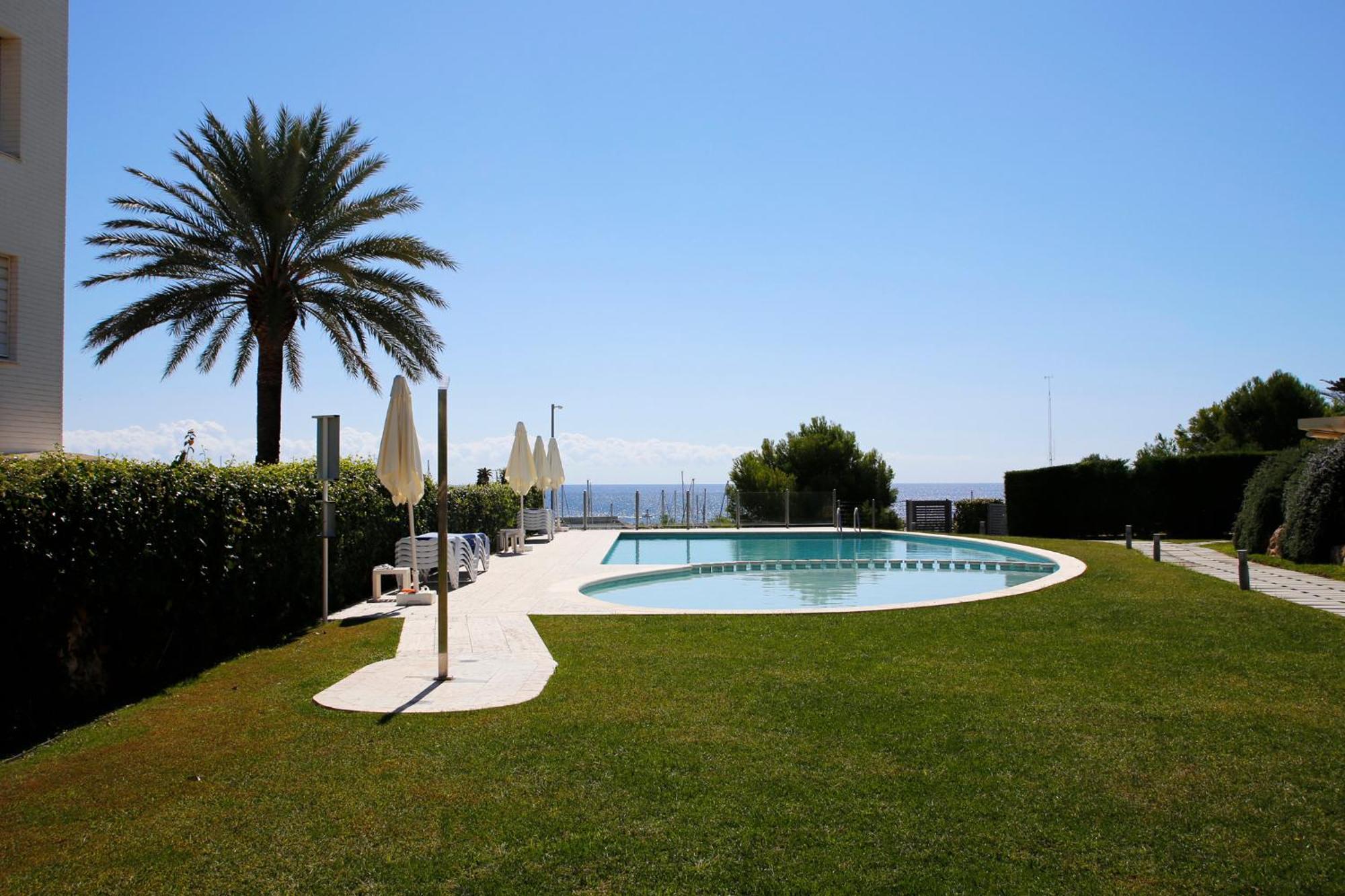 At014 A Pocos Metros De La Playa, Equipamiento Completo, Piscina Comunitaria Villa Torredembarra Exterior foto